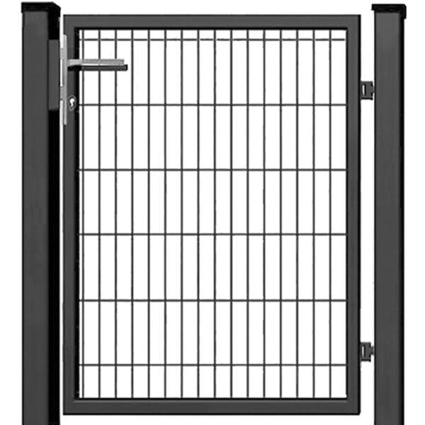 Furtka ogrodowa SX 656 - 100cm x 120cm - Antracyt - Ikona - OtoSiatka.pl